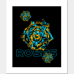 roses Posters and Art